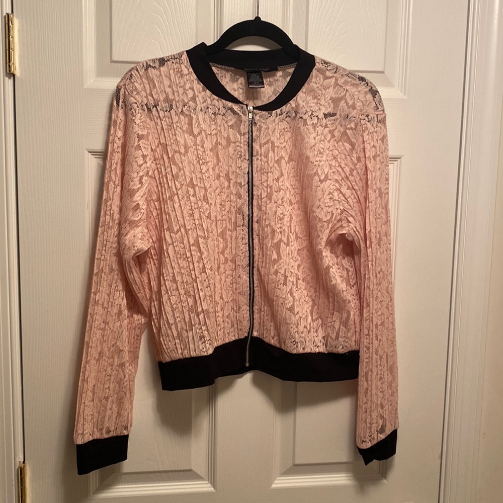 NWOT Ashley Stewart Lace Jacket…size 14/16 - Picture 1 of 4